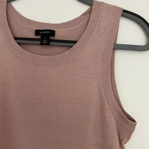Halogen Crewneck Sweater Tank Top